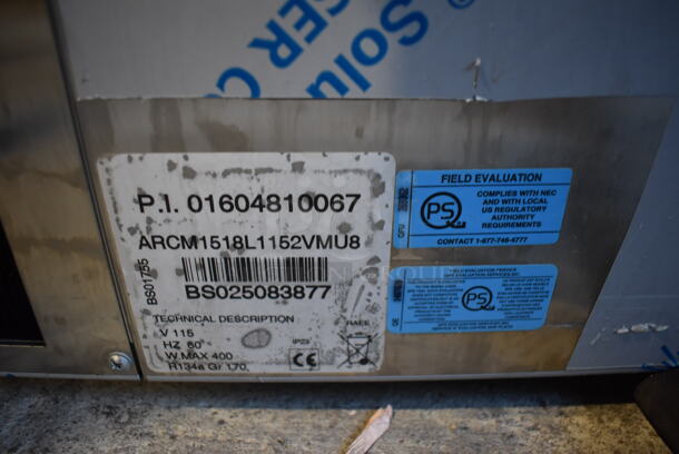 Stainless Steel Commercial Glycol Chiller. 115 Volts, 1 Phase. 25x16x14 - Image 5 of 7