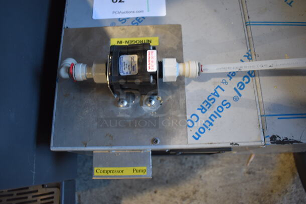 Stainless Steel Commercial Glycol Chiller. 115 Volts, 1 Phase. 25x16x14 - Image 6 of 7