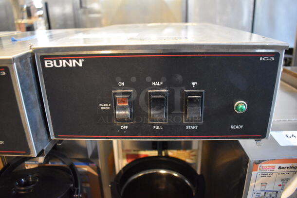 2015 Bunn IC3 Stainless Steel Commercial Countertop Iced Tea Machine w/ Beverage Holder Dispenser. 120/208 Volts, 1 Phase. 12x24x32 - Image 4 of 7