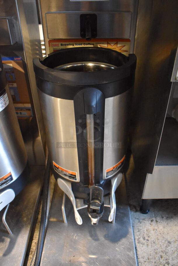 2015 Bunn IC3 Stainless Steel Commercial Countertop Iced Tea Machine w/ Beverage Holder Dispenser. 120/208 Volts, 1 Phase. 12x24x32 - Image 6 of 7