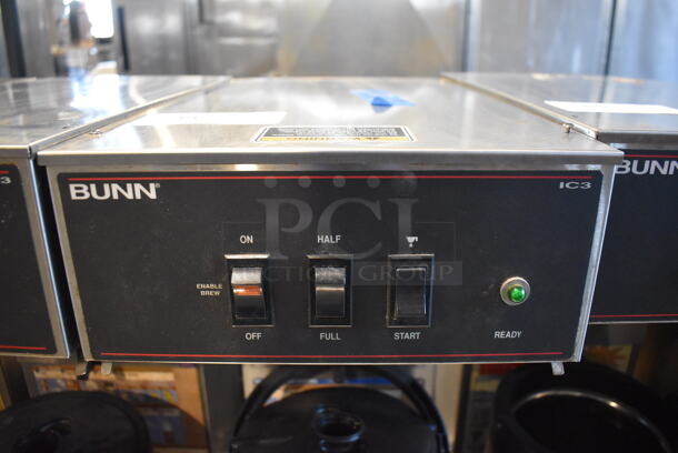 2013 Bunn IC3 Stainless Steel Commercial Countertop Iced Tea Machine w/ Beverage Holder Dispenser. 120/208 Volts, 1 Phase. 12x24x32 - Image 7 of 7
