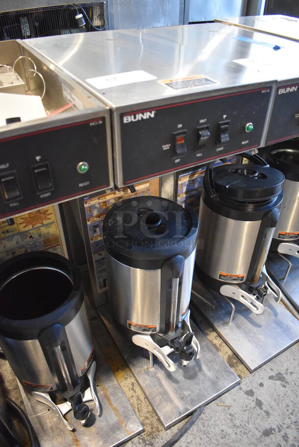 2013 Bunn IC3 Stainless Steel Commercial Countertop Iced Tea Machine w/ Beverage Holder Dispenser. 120/208 Volts, 1 Phase. 12x24x32 - Image 3 of 7