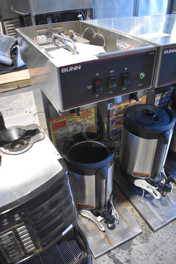 2012 Bunn IC3 Stainless Steel Commercial Countertop Iced Tea Machine w/ Beverage Holder Dispenser. 120/208 Volts, 1 Phase. 12x24x32 - Image 2 of 7
