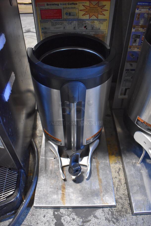 2012 Bunn IC3 Stainless Steel Commercial Countertop Iced Tea Machine w/ Beverage Holder Dispenser. 120/208 Volts, 1 Phase. 12x24x32 - Image 6 of 7