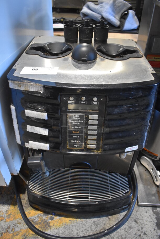 Schaerer Model SCA1 Coffee Art Plus Automatic Coffee Espresso Machine w/ Steam Wand. 240 Volts, 1 Phase. 17x19x21