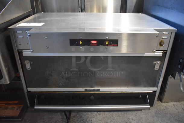 Hatco Glo Ray Stainless Steel Commercial Countertop Warming Holding Cabinet. 115 Volts, 1 Phase. 26x17x16.5. Tested and Working!