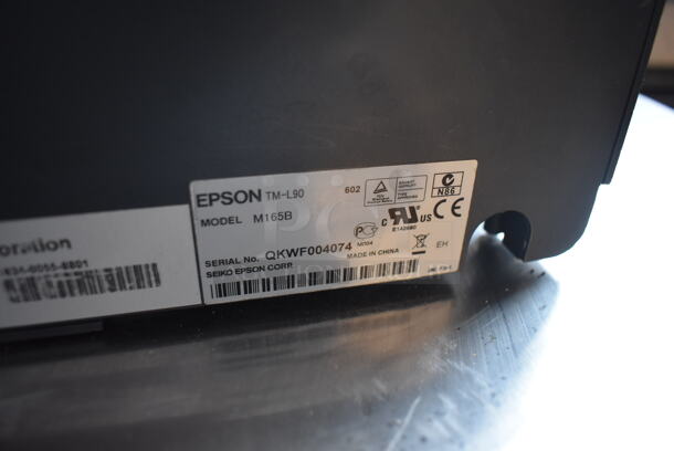 3 Epson Countertop Receipt Printers; Two M165B and One M313A. 6x8x6. 3 Times Your Bid! - Image 6 of 7