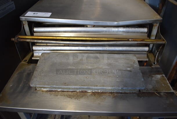 Metal Commercial Floor Style Heat Wrapping Station. 23x31x36. Tested and Working! - Image 4 of 5