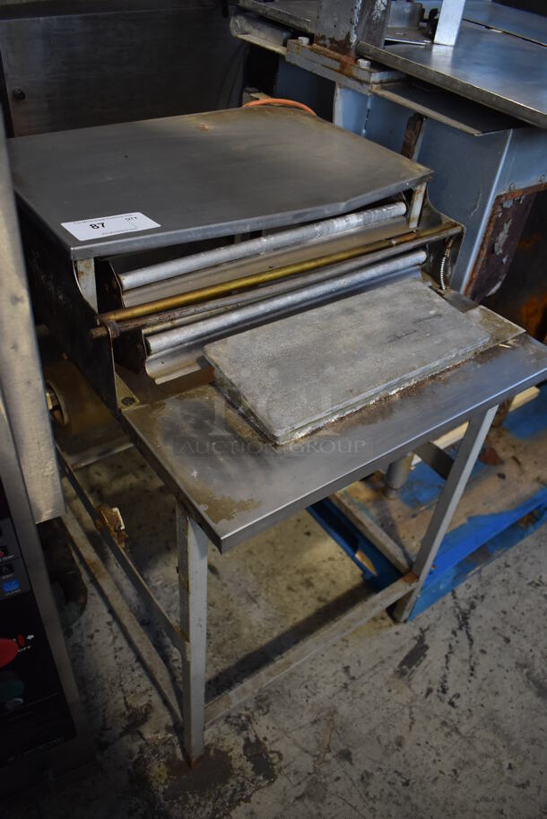 Metal Commercial Floor Style Heat Wrapping Station. 23x31x36. Tested and Working! - Image 5 of 5