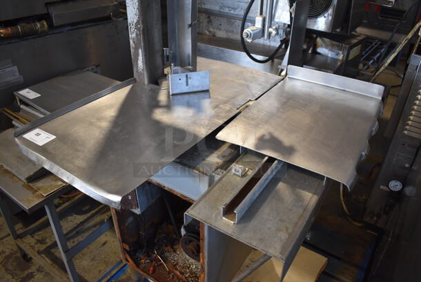 Hobart Metal Commercial Floor Style Meat Saw. 35x39x71 - Image 2 of 5