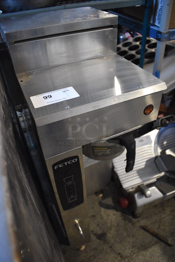 Fetco CBS-2051e Stainless Steel Commercial Countertop Coffee Machine w/ Metal Brew Basket. 120/208-240 Volts, 1 Phase. 13x18x38 - Image 3 of 6