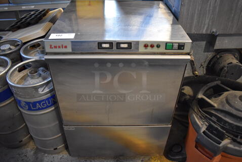 Luxia K1000 QB Stainless Steel Commercial Undercounter Dishwasher. 24x25x33.5