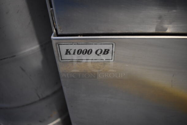 Luxia K1000 QB Stainless Steel Commercial Undercounter Dishwasher. 24x25x33.5 - Image 7 of 9