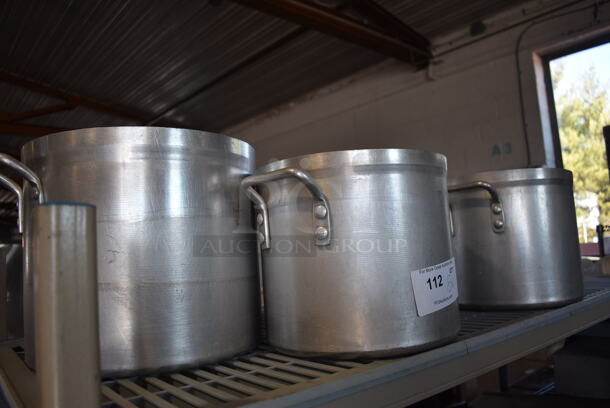 5 Various Metal Stock Pots. Includes 13x10.5x9. 5 Times Your Bid! - Image 2 of 4