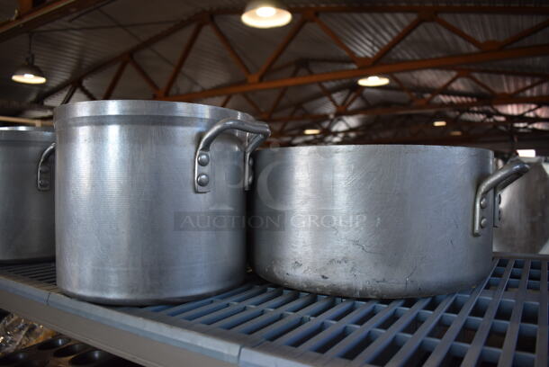 5 Various Metal Stock Pots. Includes 13x10.5x9. 5 Times Your Bid! - Image 3 of 4