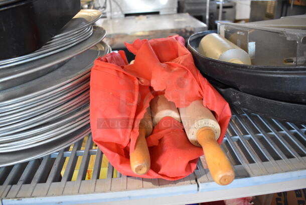 ALL ONE MONEY! Tier Lot of Various Items Including Metal Round Baking Pans and Poly Hopper - Image 3 of 5