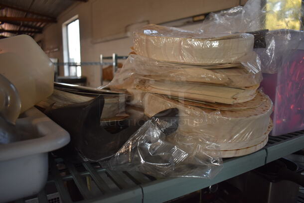ALL ONE MONEY! Tier Lot of Various Items Including Paper Products and Poly Items - Image 3 of 4