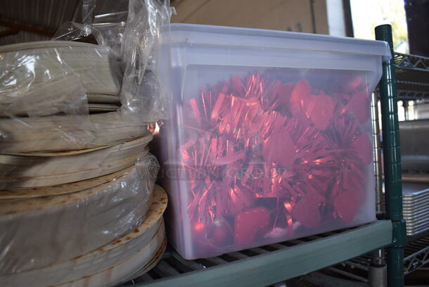 ALL ONE MONEY! Tier Lot of Various Items Including Paper Products and Poly Items - Image 4 of 4