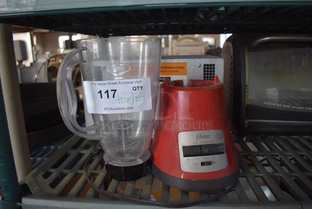 ALL ONE MONEY! Tier Lot of Various Items Including Oster Blender, Toaster Oven and Fryer - Image 2 of 5