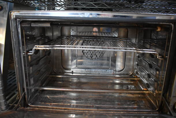 Waring 500X Stainless Steel Countertop Electric Powered Convection Oven w/ Thermostatic Controls. 115 Volts, 1 Phase. 24x15x14 - Image 4 of 5