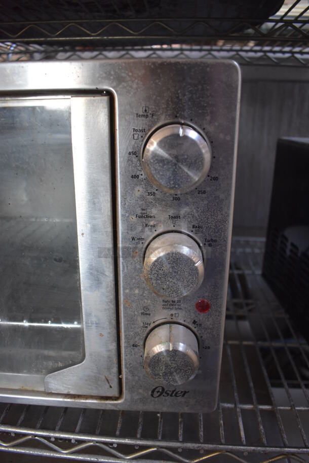 Oster Stainless Steel Countertop Toaster Oven. 22x14x13 - Image 3 of 4