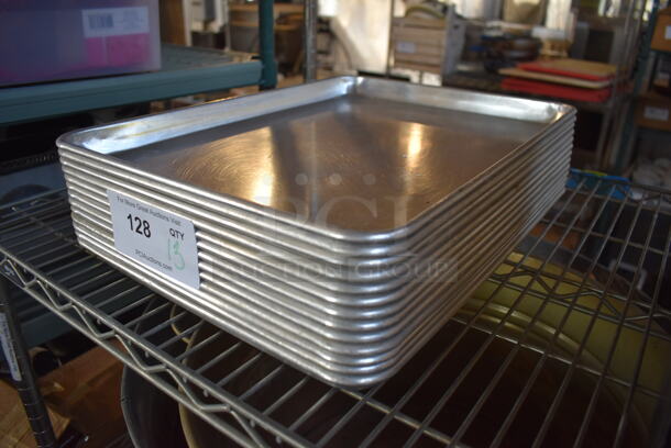 13 Metal Half Size Baking Pans. 13x18x1. 13 Times Your Bid! - Image 2 of 3