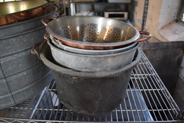 ALL ONE MONEY! Tier Lot of Various Metal Buckets - Image 2 of 4