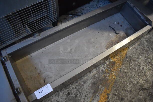 Stainless Steel Commercial Countertop Refrigerated Rail. No Lid. 115 Volts, 1 Phase. 60x16x9. Tested and Working! - Image 2 of 5