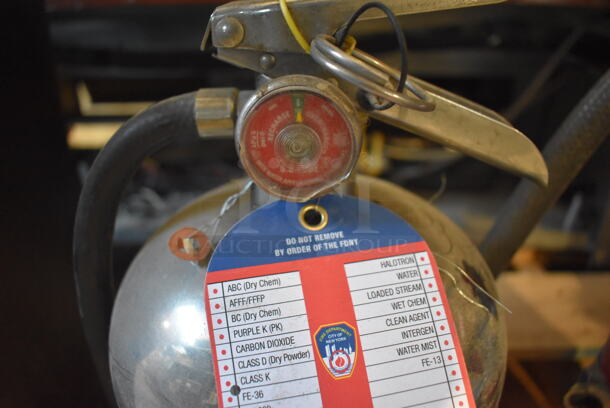 Badger Wet Chemical Fire Extinguisher. 9x8x20. Buyer Must Pick Up - We Will Not Ship This Item.  - Image 4 of 4