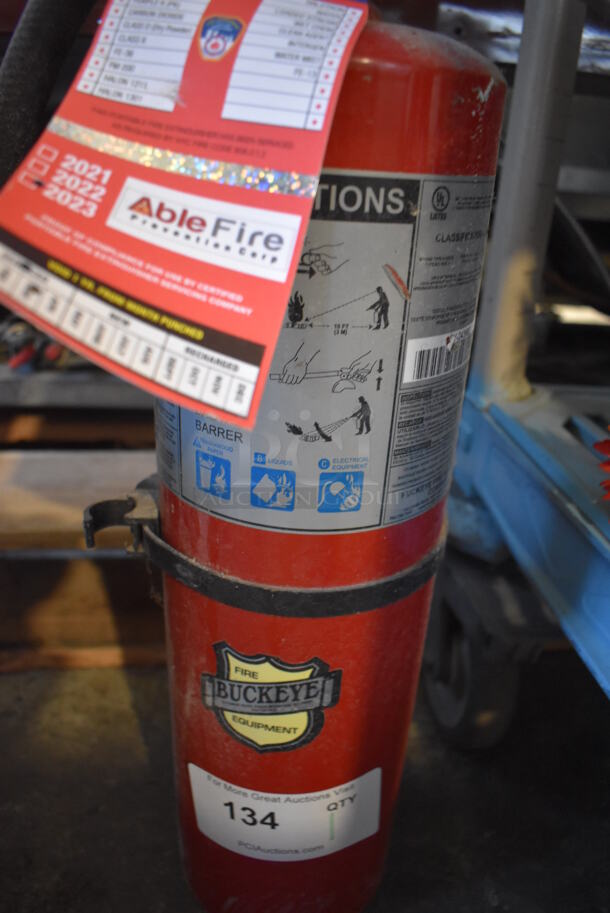 Buckeye Fire Extinguisher. 7x5x21 Buyer Must Pick Up - We Will Not Ship This Item.  - Image 4 of 4