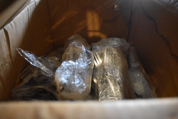 ALL ONE MONEY! 2 Tier Lot of Various Items Including Utensils, Forks and Glass Display Bottle - Image 6 of 6