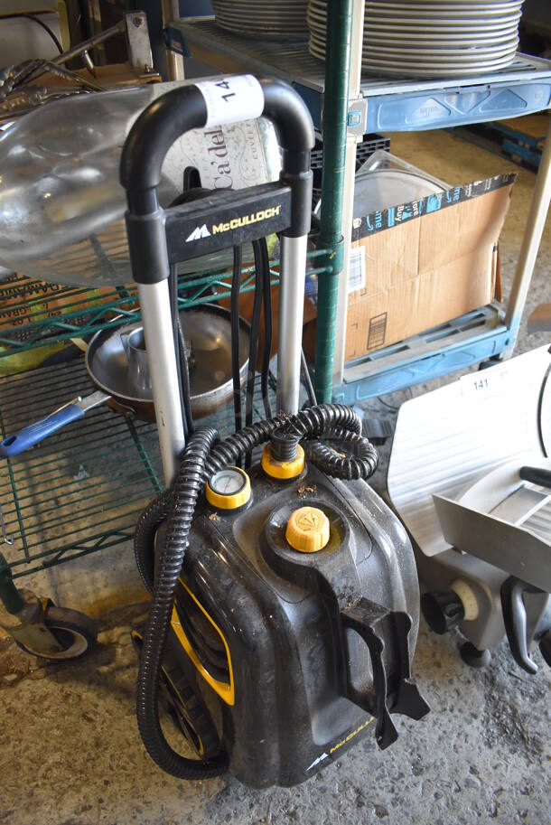 McCulloch MC1385 Deluxe Steam Cleaner. 120 Volts, 1 Phase. 10x15x33 - Image 2 of 5