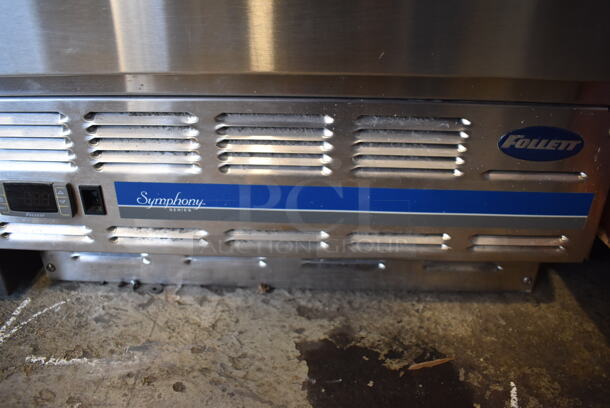 Follett REF5 Symphony Series Stainless Steel Commercial Undercounter Single Door Cooler. 115 Volts, 1 Phase. 24x26x34. Cannot Test - Unit Needs New Power Cord - Image 6 of 6