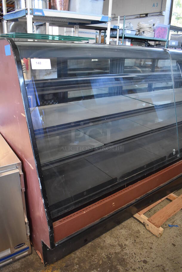 Barker Metal Commercial Floor Style Deli Display Case Merchandiser. 120 Volts, 1 Phase. 99x36x58. Cannot Test Due To Cut Power Cord - Image 3 of 8