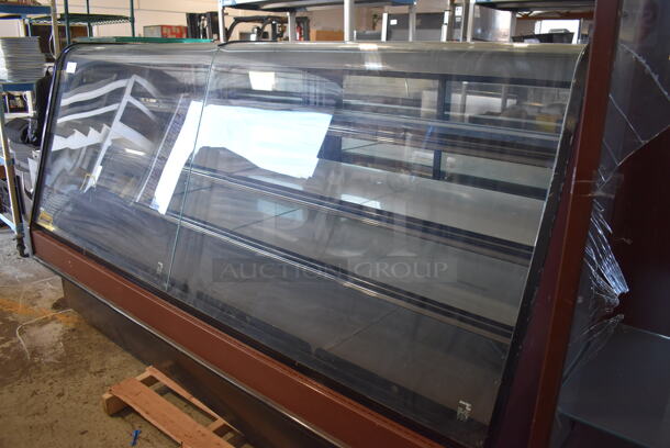 Barker Metal Commercial Floor Style Deli Display Case Merchandiser. 120 Volts, 1 Phase. 99x36x58. Cannot Test Due To Cut Power Cord - Image 5 of 8
