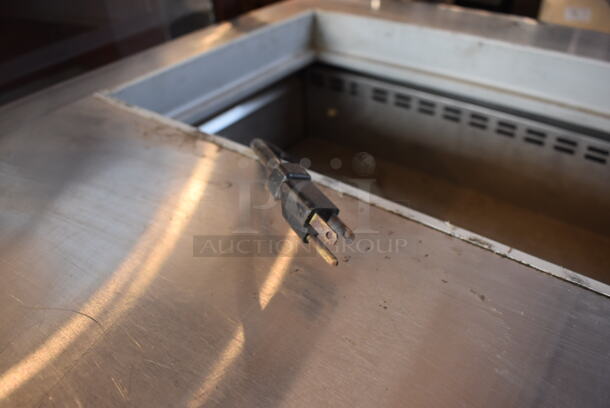 2013 Fagor FST-48-12 Stainless Steel Commercial 2 Door Prep Table. 115 Volts, 1 Phase. 48x30x38. Tested and Working! - Image 7 of 7