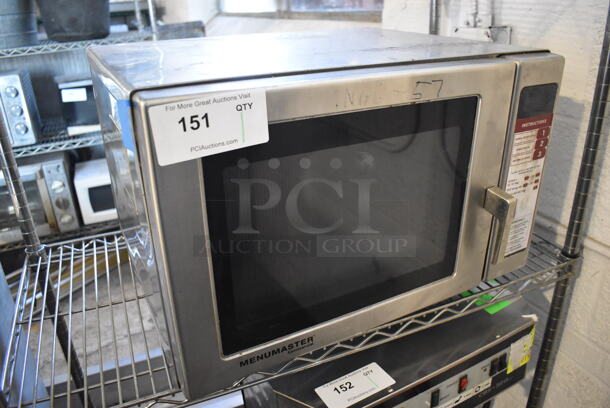 Menumaster Stainless Steel Commercial Countertop Microwave Oven. 115 Volts, 1 Phase. 21x18x15 - Image 2 of 6