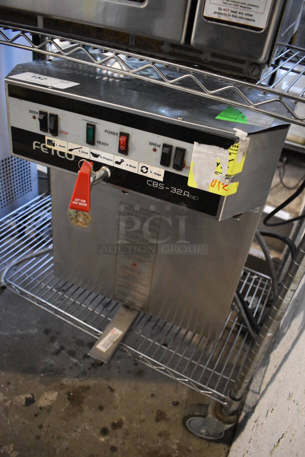 Fetco CBS-32A Stainless Steel Commercial Countertop Dual Coffee Machine w/ Hot Water Dispenser. 120/208-240 Volts, 1 Phase. 19x21x24 - Image 4 of 6