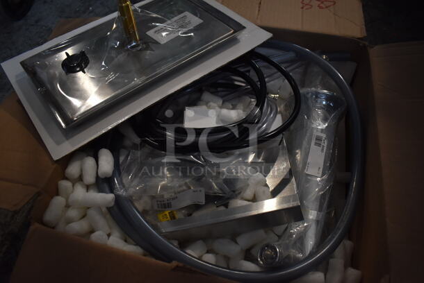 BRAND NEW IN BOX! Perlick 69526-2DA Stainless Steel Direct Draw Kegerator and Drip Tray. Stock Picture Used As Gallery - Image 8 of 8