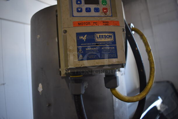 Metal Commercial Floor Style Mixer w/ Leeson SM4Series 174658.00 Flux Vector. 240 Volts, 3 Phase. 38x58x88 - Image 5 of 10