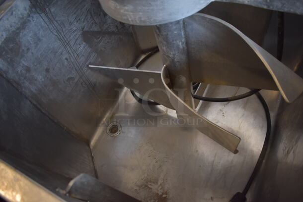 Metal Commercial Floor Style Mixer w/ Leeson SM4Series 174658.00 Flux Vector. 240 Volts, 3 Phase. 38x58x88 - Image 7 of 10