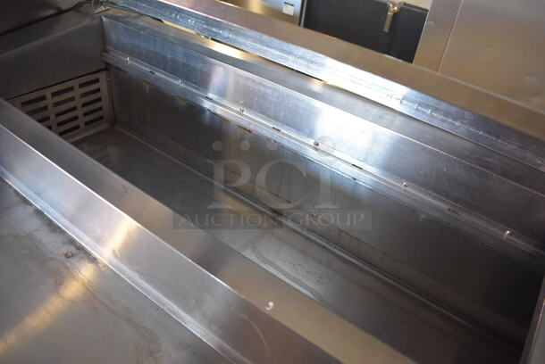 Kelvinator KCPT92.12 Stainless Steel Commercial Pizza Prep Table on Commercial Casters. 115 Volts, 1 Phase. 92x32x45. Tested and Powers On But Does Not Get Cold - Image 8 of 8