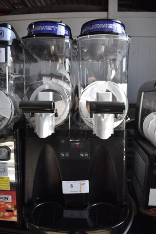 BRAND NEW! 2020 Bunn ULTRA-2 Stainless Steel Commercial Countertop 2 Hopper Slushie Machine. 120 Volts, 1 Phase. 16x19x33. Tested and Working!