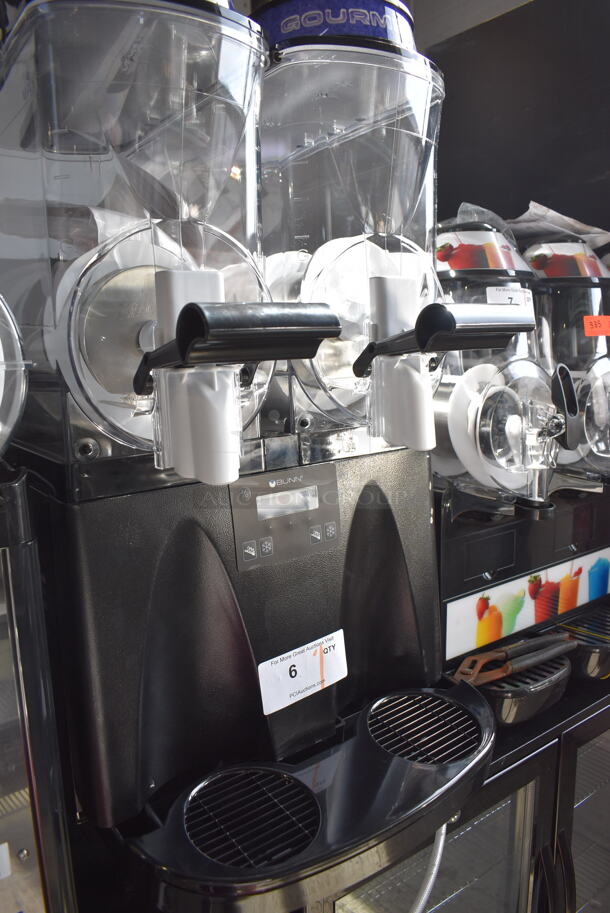BRAND NEW! 2020 Bunn ULTRA-2 Stainless Steel Commercial Countertop 2 Hopper Slushie Machine. 120 Volts, 1 Phase. 16x19x33. Tested and Working! - Image 3 of 9