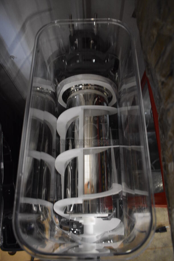 BRAND NEW IN BOX! Narvon Model OASIS 1-10 Metal Commercial Countertop Single Hopper Slushie Machine. Hopper Has 2.6 Gallon Capacity. 120 Volts, 1 Phase. 8x20x34. Tested and Working! - Image 5 of 8