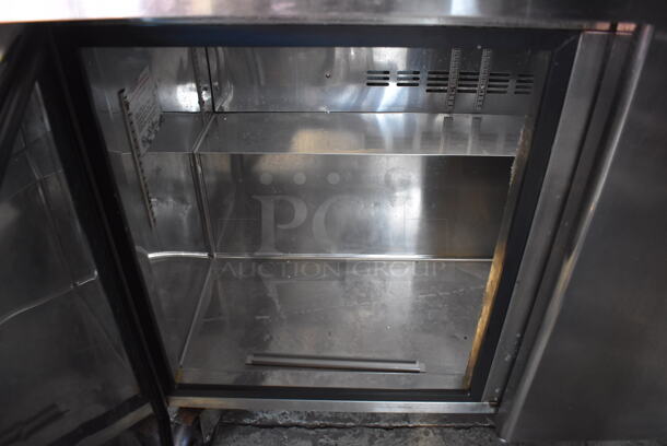 Norlake SMP72-30 Stainless Steel Commercial Sandwich Salad Prep Table Bain Marie Mega Top on Commercial Casters. 115 Volts, 1 Phase. 73x34x47. Tested and Powers On But Does Not Get Cold - Image 8 of 10