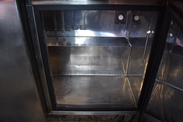 Norlake SMP72-30 Stainless Steel Commercial Sandwich Salad Prep Table Bain Marie Mega Top on Commercial Casters. 115 Volts, 1 Phase. 73x34x47. Tested and Powers On But Does Not Get Cold - Image 10 of 10