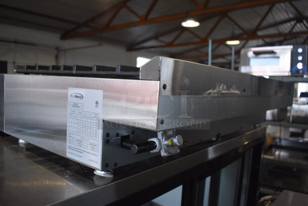 BRAND NEW SCRATCH AND DENT! KoolMore KM-HGRT48-SS Stainless Steel Commercial Countertop Gas Powered 8 Burner Range. 48x26x8 - Image 5 of 5