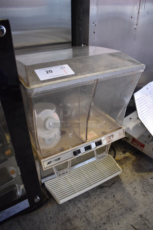 Jetspray Metal Commercial Countertop Refrigerated Beverage Machine. 16x17x24. Tested and Working! - Image 3 of 5