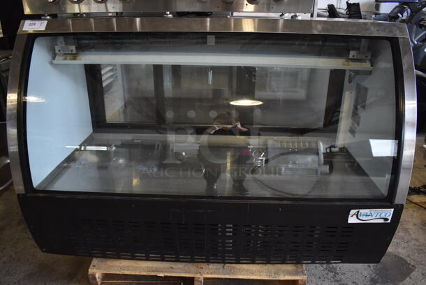 Avantco 178DLC64HCB Stainless Steel Commercial Floor Style Deli Display Case Merchandiser. 115 Volts, 1 Phase. 64x33x48. Tested and Powers On But Does Not Get Cold - Image 1 of 6